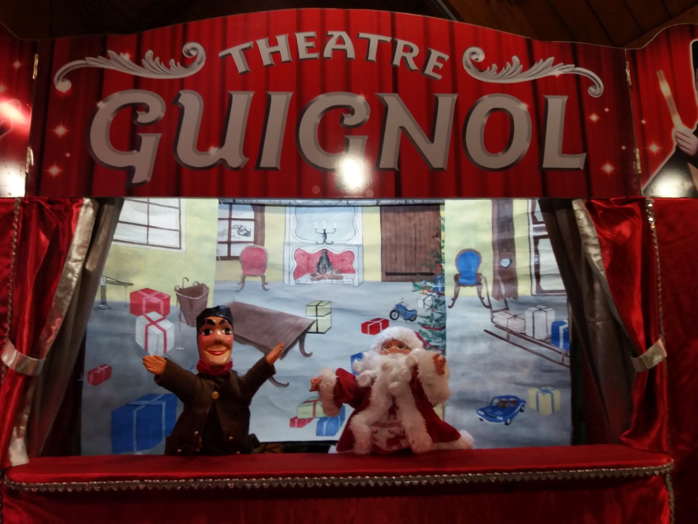 Guignol et le père noël - Cliquez pour zoomer